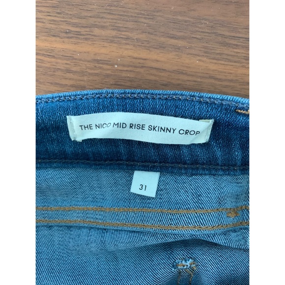 Aritzia Denim Forum Nico Mid Crop - Picture 9 of 9